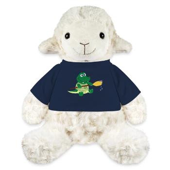 Voile de bateau pagaie bateau à rames segelboot19 - Mouton en peluche Annika MiniFeet® - bleu marine - Devant