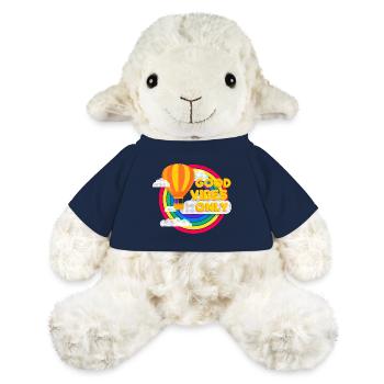Ballon & Regenbogen (Good Vibes) - MiniFeet® Schaf Annika - French Navy - Vorne