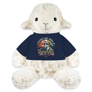 Les Légendes ont été publiées en décembre 1963 - Retro 1963 - Mouton en peluche Annika MiniFeet® - bleu marine - Devant