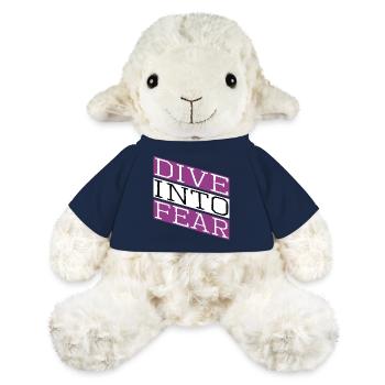 Blague Actes de Courage Saut à l’élastique Communauté - Mouton en peluche Annika MiniFeet® - bleu marine - Devant