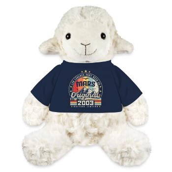 Vintage March 2003 21 Year Anniversary Gift - MiniFeet® Sheep Annika - french navy - Front