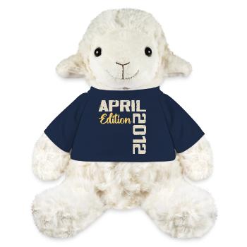 Anniversaire 12 Ans Avril 2012 Cadeau Anniversaire - Mouton en peluche Annika MiniFeet® - bleu marine - Devant
