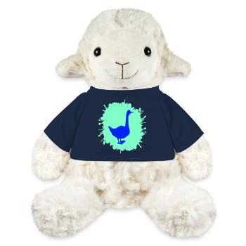 gans splatter - MiniFeet® Schaf Annika - French Navy - Vorne
