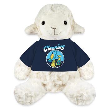 Nettoyage Nettoyeur Femme au foyer Entretien ménager - Mouton en peluche Annika MiniFeet® - bleu marine - Devant