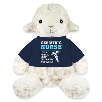 Nursing Home Geriatric Nurse Nurse - MiniFeet® Sheep Annika - french navy - Front