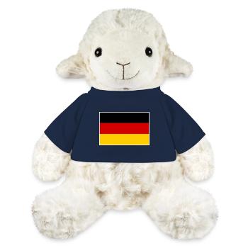 Germany flag - MiniFeet® Sheep Annika - french navy - Front