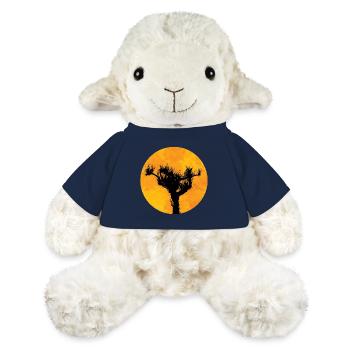 Pin au soleil - Mouton en peluche Annika MiniFeet® - bleu marine - Devant