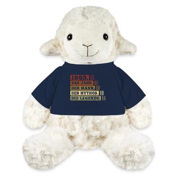 Jahrgang 1983 Mann Mythos Legende Geburtstag - MiniFeet® Schaf Annika - French Navy - Vorne