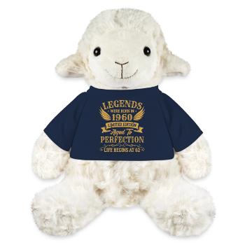 Les légendes sont nées en 1960 édition limitée - Mouton en peluche Annika MiniFeet® - bleu marine - Devant