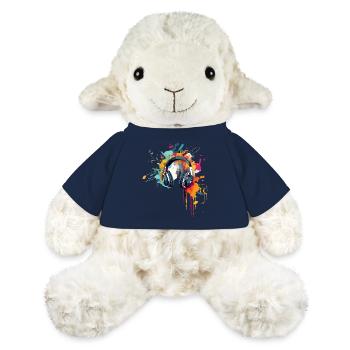 Colorful sounds - MiniFeet® Sheep Annika - french navy - Front