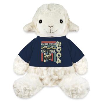 Vintage 2004 - Retro Geburtstagsspruch 2004 - MiniFeet® Schaf Annika - French Navy - Vorne