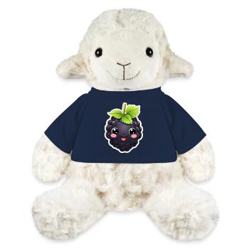 Brombeere kawaii süß - MiniFeet® Schaf Annika - French Navy - Vorne