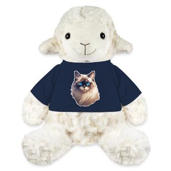 Ragdoll Katzenkopf - MiniFeet® Schaf Annika - French Navy - Vorne
