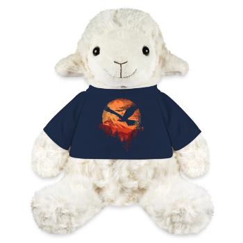 Oiseau milan royal oiseau de proie - Mouton en peluche Annika MiniFeet® - bleu marine - Devant