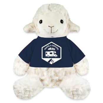 Capucine travel and explore white - MiniFeet® Sheep Annika - french navy - Front