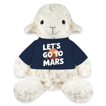 Mars Planète Planète Système Solaire - Mouton en peluche Annika MiniFeet® - bleu marine - Devant