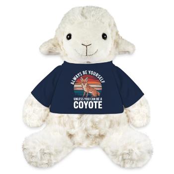 Coyote Animal Funny - MiniFeet® Sheep Annika - french navy - Front