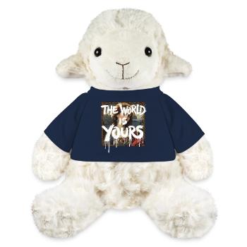 THE WORLD IS YOURS x ANTIKES GEMÄLDE - MiniFeet® Schaf Annika - French Navy - Vorne