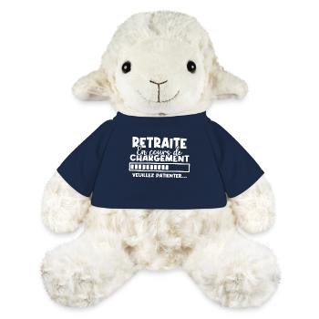Retraite en cours de chargement - Mouton en peluche Annika MiniFeet® - bleu marine - Devant