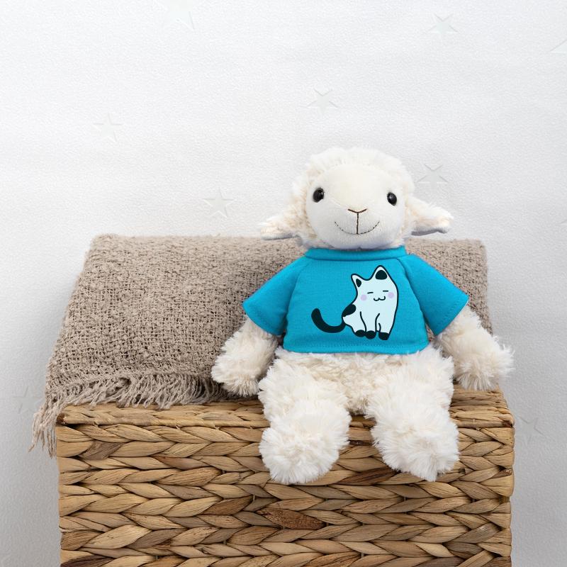 White kitten MiniFeet® Sheep Annika