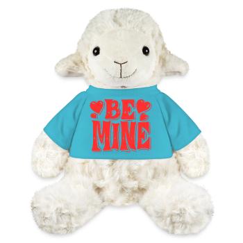 Be Mine Hearts Retro - MiniFeet® Sheep Annika - atoll blue - Front