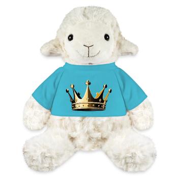 Crown - Cool Royal Motifs - MiniFeet® Sheep Annika - atoll blue - Front