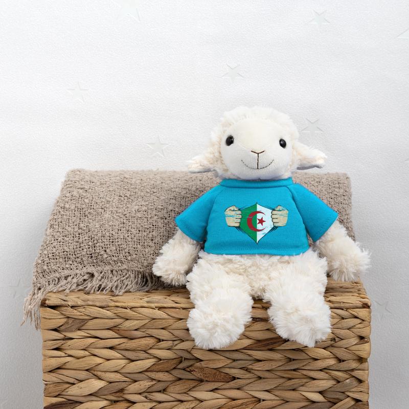 Drapeau de l’Algérie utilisé Mouton en peluche Annika MiniFeet®