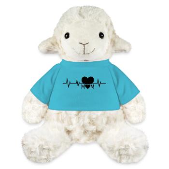 Herzschlag für Mama - MiniFeet® Schaf Annika - Atollblau - Vorne