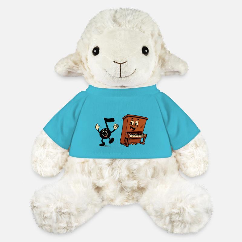 Piano dance - MiniFeet® Sheep Annika - atoll blue