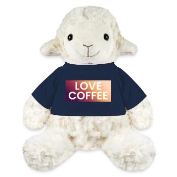 Kaffee Liebe im Farbverlauf - MiniFeet® Schaf Annika - French Navy - Vorne