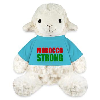 Morocco strong - Mouton en peluche Annika MiniFeet® - bleu outremer - Devant