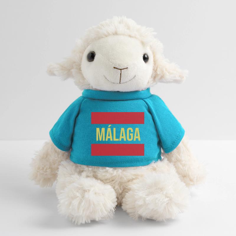 Conception du drapeau régional de Malaga Mouton en peluche Annika MiniFeet®