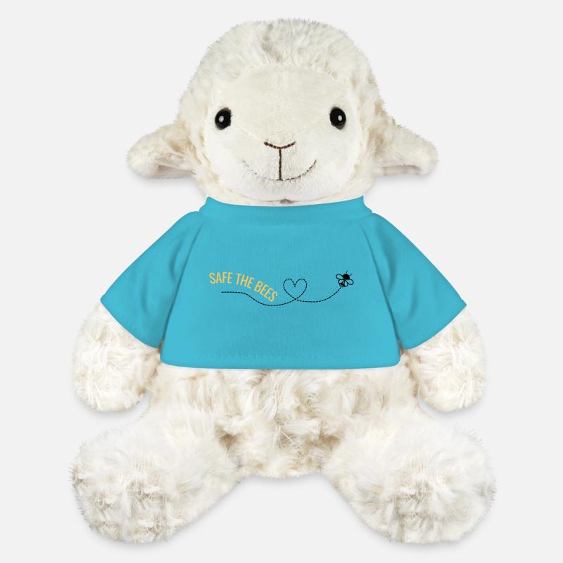 Safe the Bees - MiniFeet® Schaf Annika - Atollblau