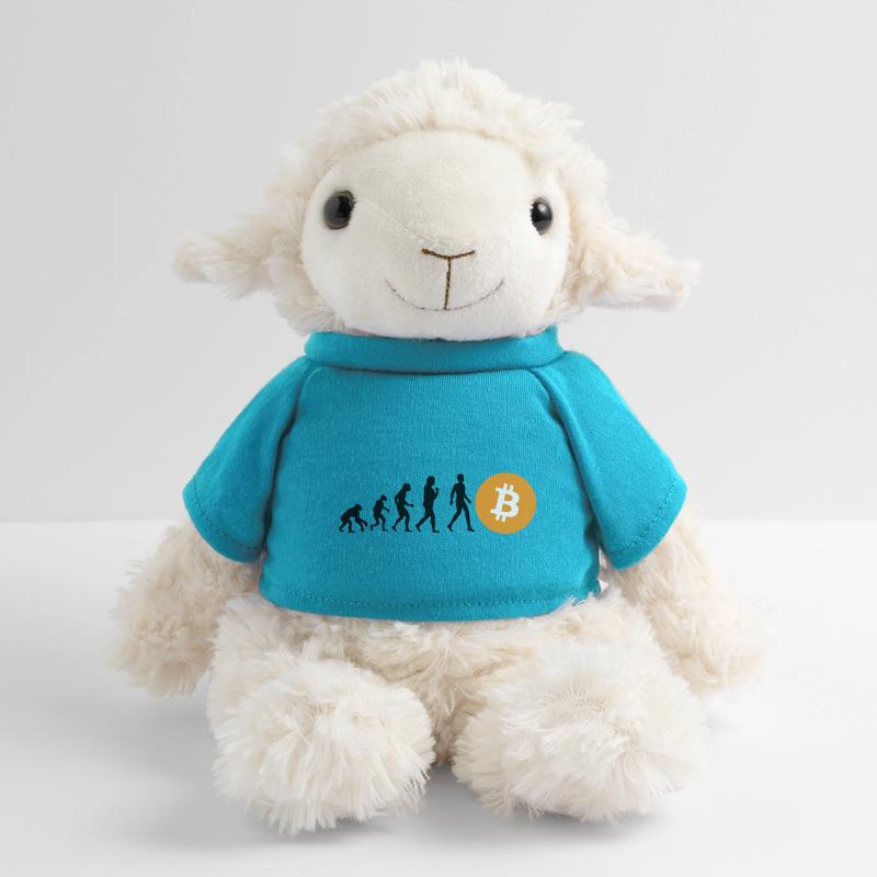 Évolution cryptographique du BTC Bitcoin Mouton en peluche Annika MiniFeet®