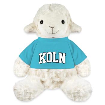 Köln Logo: Kollegiales Design im deutschen Stil - MiniFeet® Schaf Annika - Atollblau - Vorne