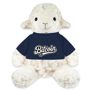 Bitcoin - Cooles Finanzlogo - MiniFeet® Schaf Annika - French Navy - Vorne