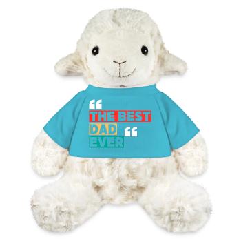 Le Meilleur Papa  - Mouton en peluche Annika MiniFeet® - bleu outremer - Devant