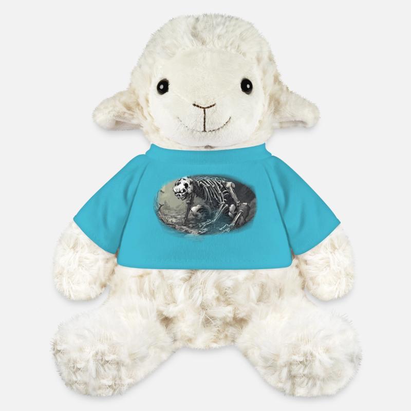 Pandaskelett - MiniFeet® Schaf Annika - Atollblau