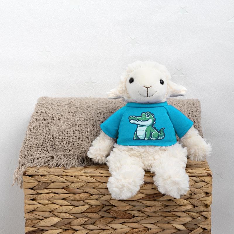 Crocodile amical d’une aventure tropicale Mouton en peluche Annika MiniFeet®