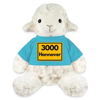 ALT CODE POSTAL RETRO 3000 HANNOVER - Messe - Mouton en peluche Annika MiniFeet® - bleu outremer - Devant