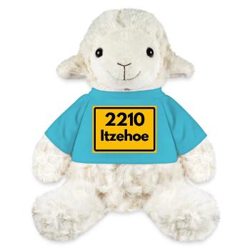 ANCIEN CODE POSTAL RÉTRO 2210 ITZHOE – VENTILATEURS - Mouton en peluche Annika MiniFeet® - bleu outremer - Devant