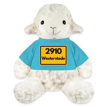ANCIEN CODE POSTAL RETRO 2910 WESTERSTEDE - Mouton en peluche Annika MiniFeet® - bleu outremer - Devant