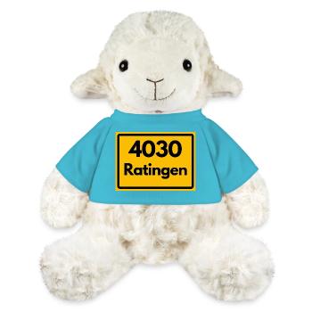 OLD POSTCODE ZIP CODE RETRO 4030 RATINGEN - MiniFeet® Sheep Annika - atoll blue - Front