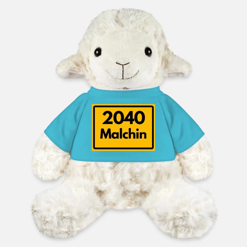 ANCIEN CODE POSTAL RÉTRO 2040 MALCHIN HEIMAT - Mouton en peluche Annika MiniFeet® - bleu outremer
