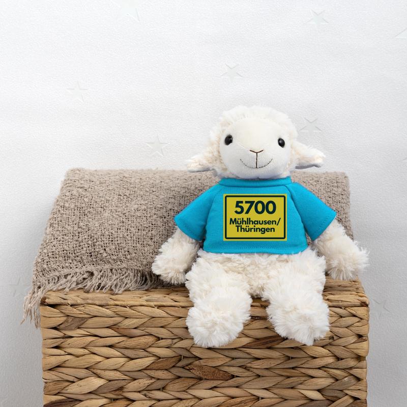 ANCIEN CODI POSTAL 5700 MÜHLHAUSEN THURINGIA Mouton en peluche Annika MiniFeet®