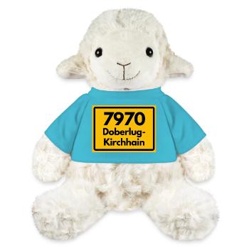 ALTE POSTLEITZAHL PLZ 7970 DOBERLUG KIRCHHAIN - MiniFeet® Schaf Annika - Atollblau - Vorne