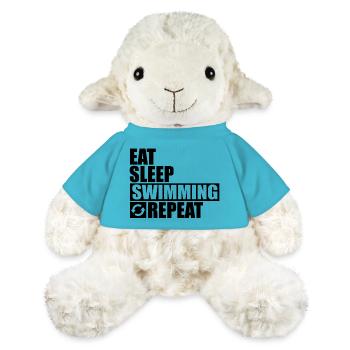 Natation Sports nautiques - Mouton en peluche Annika MiniFeet® - bleu outremer - Devant