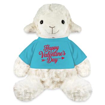 Scénario de la Saint-Valentin Flèche en Cœur - Mouton en peluche Annika MiniFeet® - bleu outremer - Devant