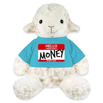 BONJOUR, J’AI JUSTE BESOIN D’ARGENT - Mouton en peluche Annika MiniFeet® - bleu outremer - Devant
