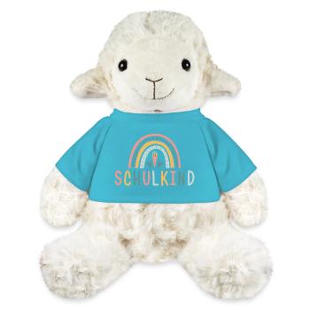 Schulkind - Regenbogen - MiniFeet® Schaf Annika - Atollblau - Vorne
